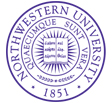 美国西北大学校徽