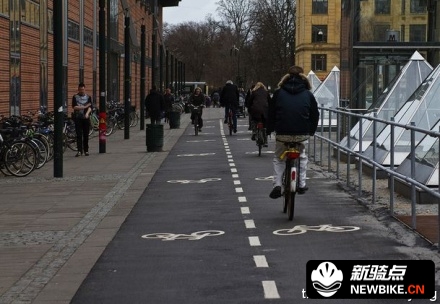 这好像是哥本哈根新的环城自行车道