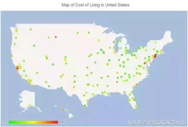 美国各大城市留学生活成本对比，哪所美国大学开销最大？