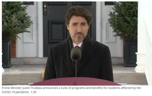 最新消息，加拿大政府专款90亿加币给学生！每人5000起！