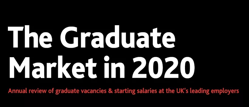 2020英国毕业生就业市场报告，起薪前三是投行、咨询和法律