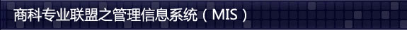 美国大学商科专业申请联盟之管理信息系统