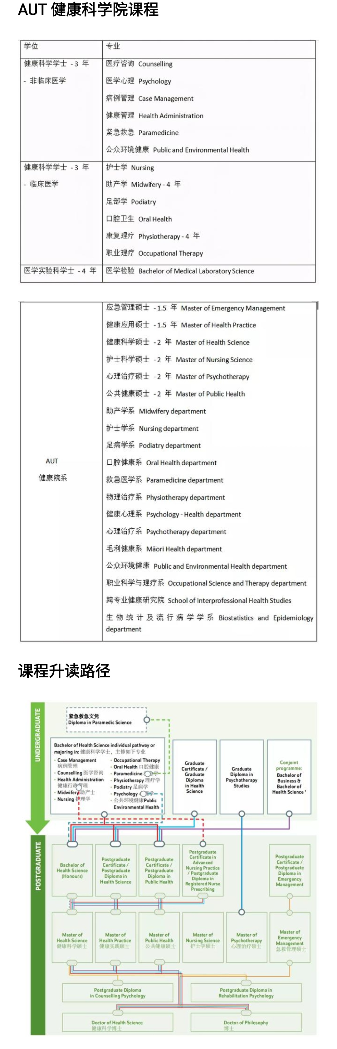 临床医学/健康科学新西兰NO.1 奥克兰理工健康科学院